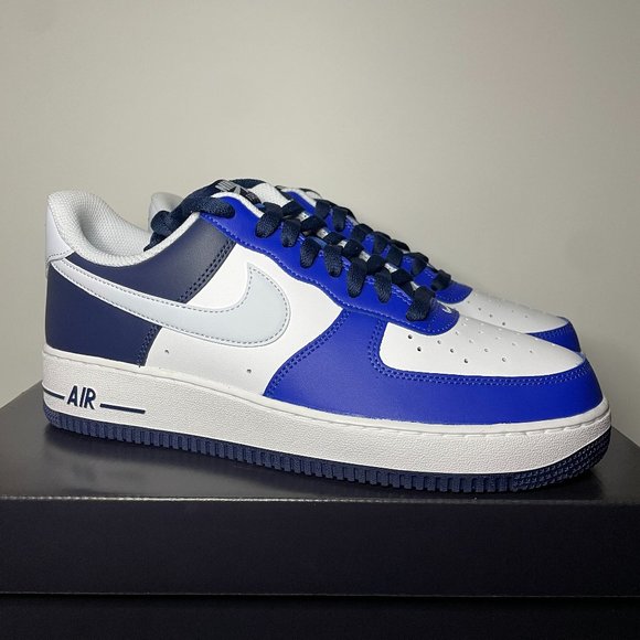 NEW Nike Air Force 1 Low \'07 LV8 Game Royal Navy Men\'s Size 9 main image 4